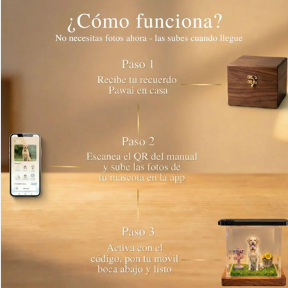 MemoCube™ - Recuerdo Holográfico Personalizado