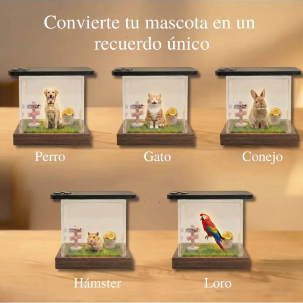 MemoCube™ - Recuerdo Holográfico Personalizado