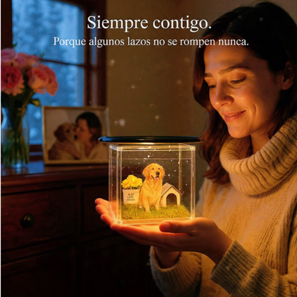 MemoCube™ - Recuerdo Holográfico Personalizado