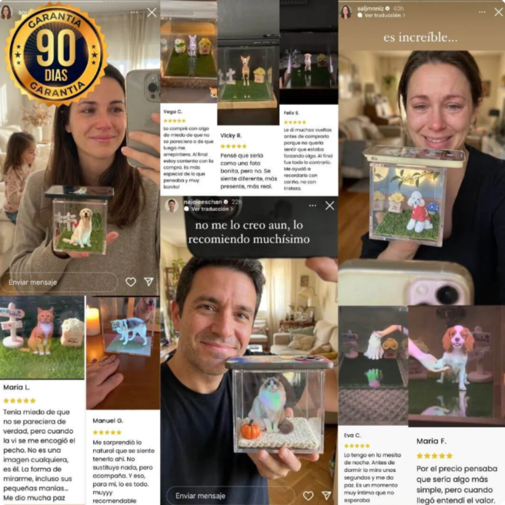 MemoCube™ - Recuerdo Holográfico Personalizado